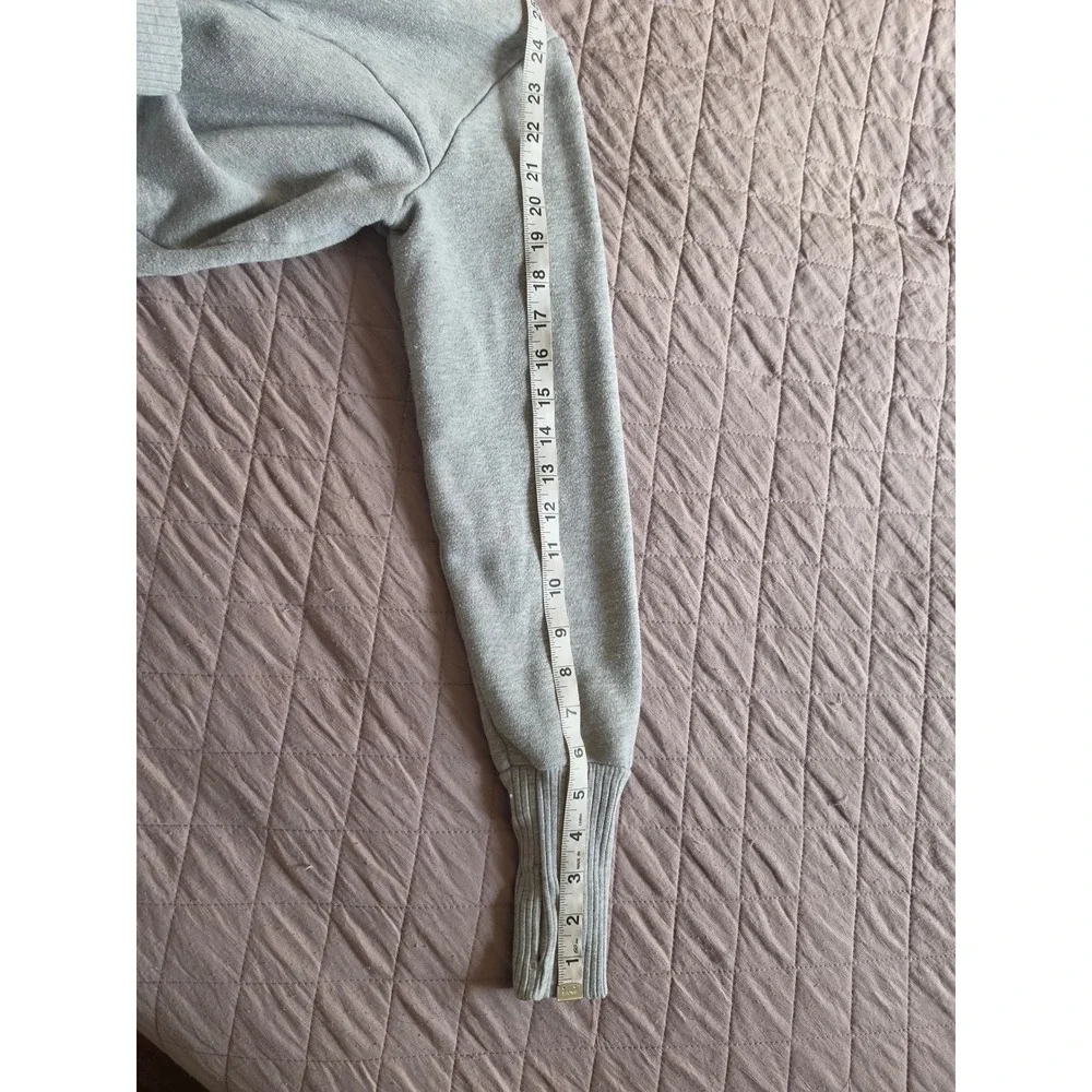 ALO Gray Cotton Smart Casual Sporty Sweatshirt Sweater sz S-M READ